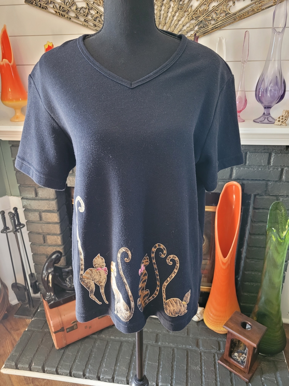 Vintage Teddi Cat Shirt
